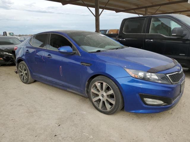 5XXGR4A60CG042394 - 2012 KIA OPTIMA SX BLUE photo 4