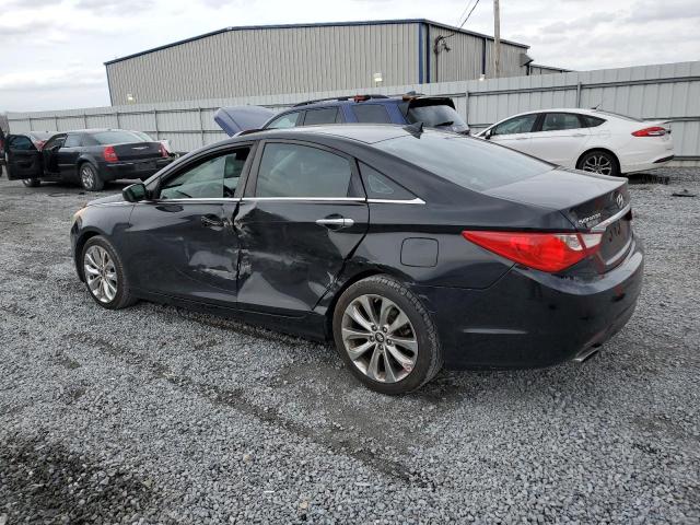 5NPEC4AC4CH396017 - 2012 HYUNDAI SONATA SE BLACK photo 2