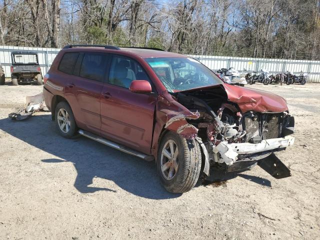 5TDKK3EH2AS022969 - 2010 TOYOTA HIGHLANDER SE RED photo 4