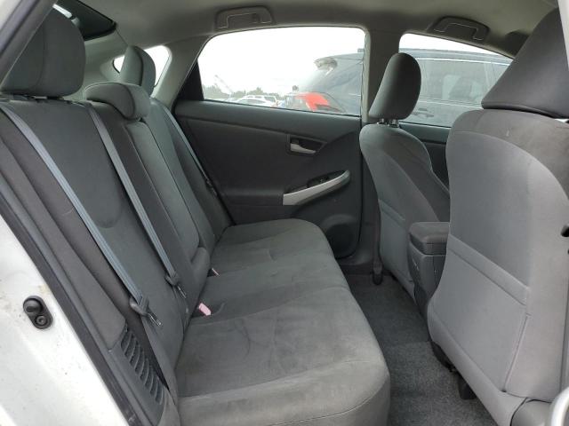 JTDKN3DU6B1367717 - 2011 TOYOTA PRIUS WHITE photo 10