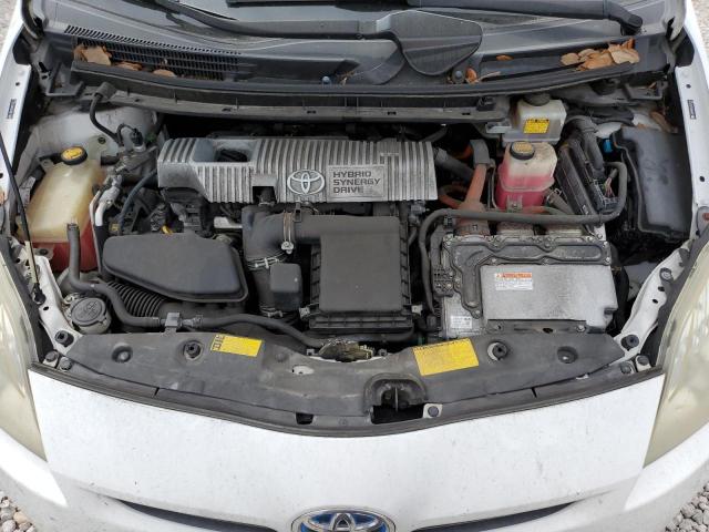 JTDKN3DU6B1367717 - 2011 TOYOTA PRIUS WHITE photo 11