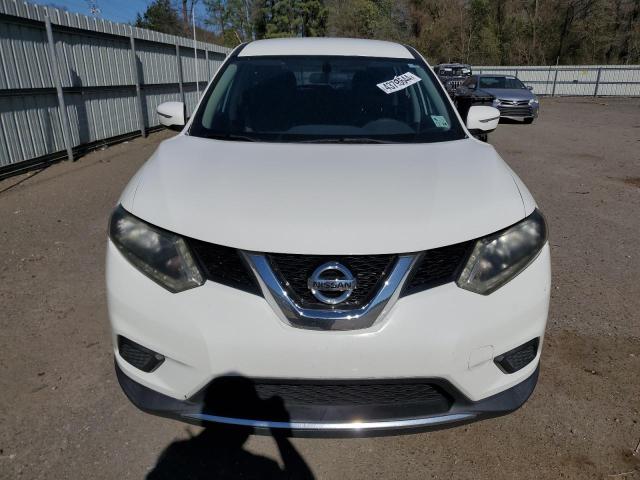 5N1AT2MT3FC867598 - 2015 NISSAN ROGUE S WHITE photo 5