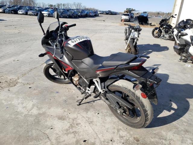 MLHNC515XM5700330 - 2021 HONDA CBR300 RA BLACK photo 3