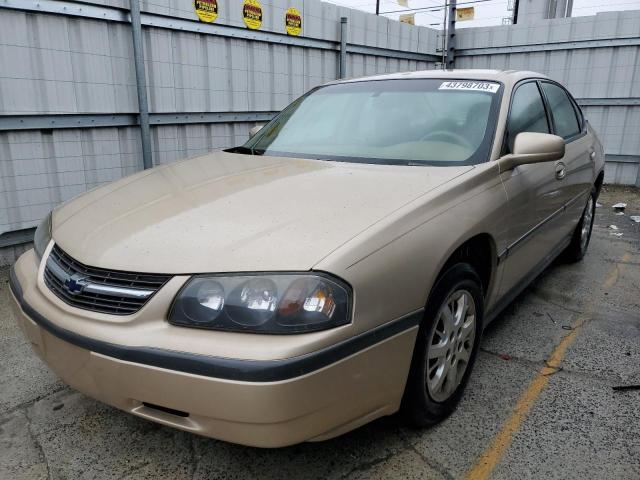 2G1WF55E2Y9139230 - 2000 CHEVROLET IMPALA BEIGE photo 1