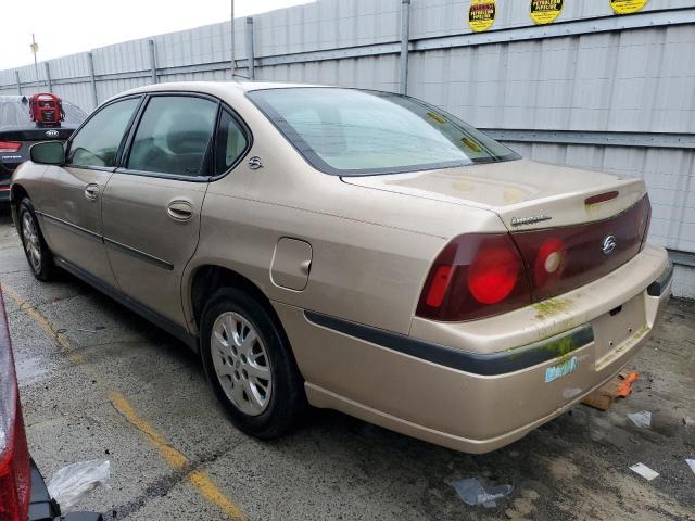 2G1WF55E2Y9139230 - 2000 CHEVROLET IMPALA BEIGE photo 2