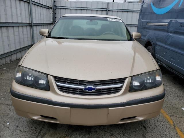 2G1WF55E2Y9139230 - 2000 CHEVROLET IMPALA BEIGE photo 5