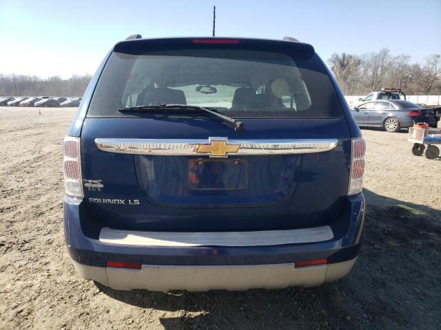 2CNDL13F096216249 - 2009 CHEVROLET EQUINOX LS BLUE photo 6