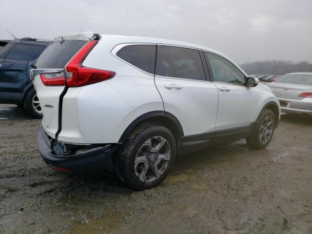 5J6RW2H82JL013290 - 2018 HONDA CR-V EXL WHITE photo 3