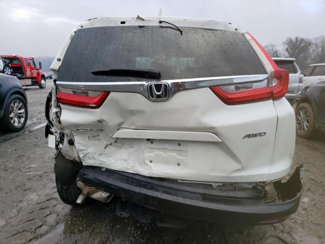 5J6RW2H82JL013290 - 2018 HONDA CR-V EXL WHITE photo 6