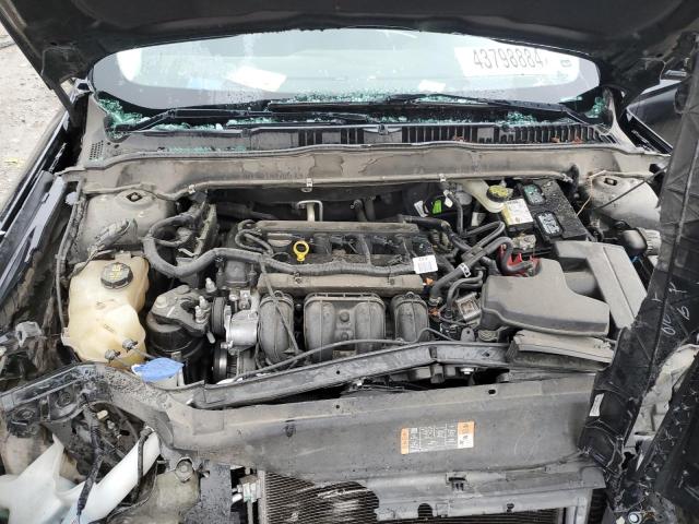 3FA6P0H73FR243355 - 2015 FORD FUSION SE BLACK photo 11