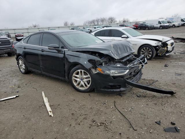 3FA6P0H73FR243355 - 2015 FORD FUSION SE BLACK photo 4