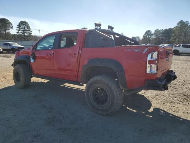 1GCGTEEN0L1202620 - 2020 CHEVROLET COLORADO ZR2 RED photo 2