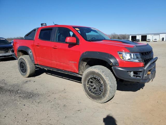 1GCGTEEN0L1202620 - 2020 CHEVROLET COLORADO ZR2 RED photo 4