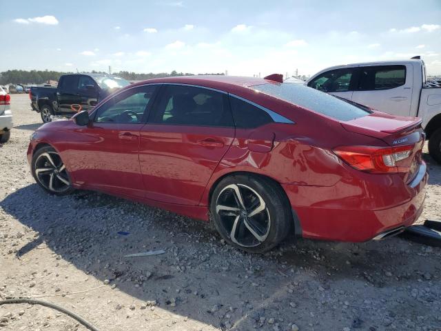 1HGCV1F30LA004152 - 2020 HONDA ACCORD SPORT RED photo 2