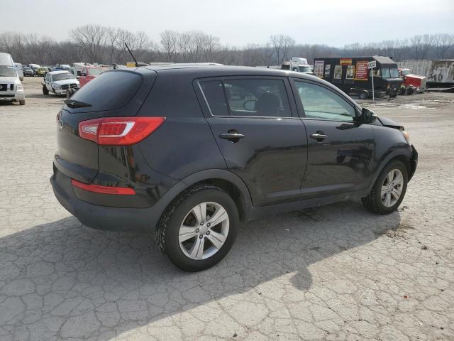 KNDPB3A28D7357255 - 2013 KIA SPORTAGE BASE BLACK photo 3