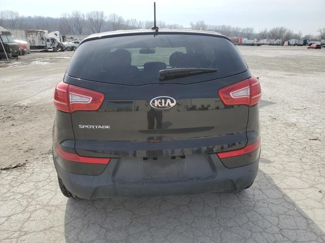 KNDPB3A28D7357255 - 2013 KIA SPORTAGE BASE BLACK photo 6