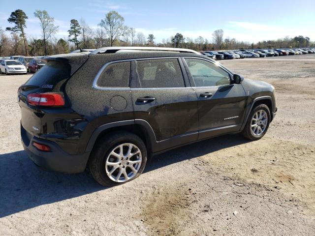 1C4PJLCB7GW351229 - 2016 JEEP CHEROKEE LATITUDE BLACK photo 3