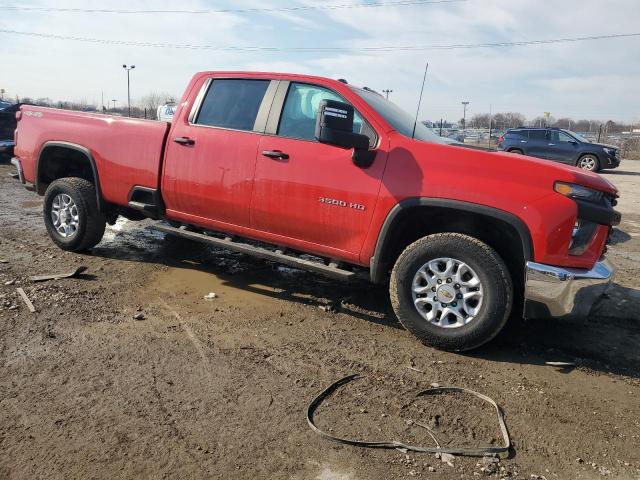 1GC4YSE78MF202471 - 2021 CHEVROLET SILVERADO K3500 RED photo 4