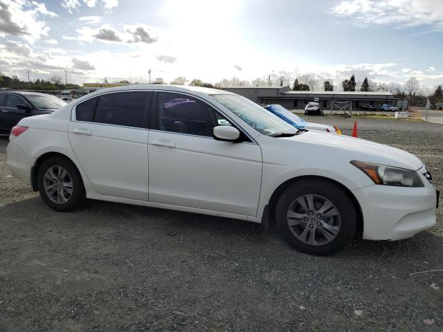 1HGCP2F66CA020544 - 2012 HONDA ACCORD SE WHITE photo 4