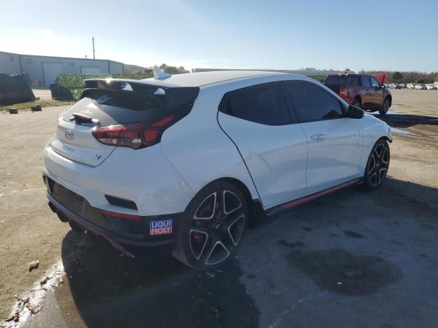 KMHT36AH2NU013646 - 2022 HYUNDAI VELOSTER N WHITE photo 3