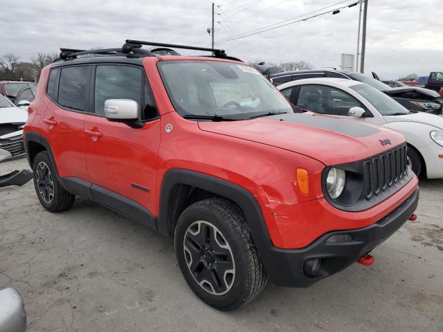 ZACCJBCB8HPE56059 - 2017 JEEP RENEGADE TRAILHAWK RED photo 4