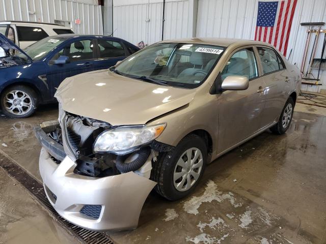 1NXBU40E09Z063942 - 2009 TOYOTA COROLLA BASE BEIGE photo 1