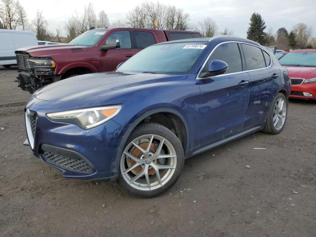 ZASFAKBN6J7B77034 - 2018 ALFA ROMEO STELVIO TI BLUE photo 1
