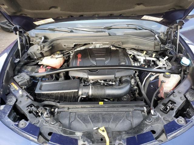 ZASFAKBN6J7B77034 - 2018 ALFA ROMEO STELVIO TI BLUE photo 11