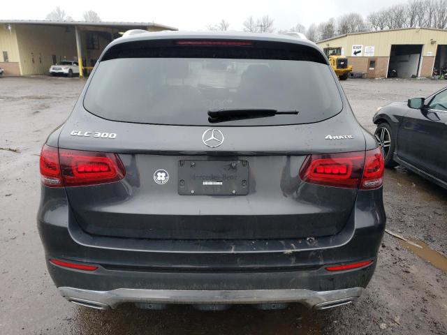 W1N0G8EB9MV316261 - 2021 MERCEDES-BENZ GLC 300 4MATIC BLACK photo 6