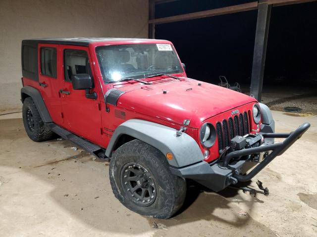 1C4BJWDG0EL157243 - 2014 JEEP WRANGLER U SPORT RED photo 4