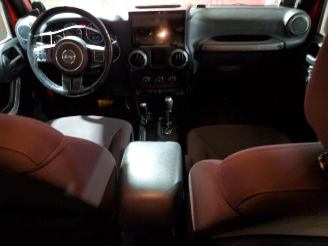 1C4BJWDG0EL157243 - 2014 JEEP WRANGLER U SPORT RED photo 8