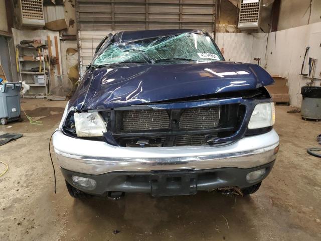 1FTRX18LX3NB94048 - 2003 FORD F150 BLUE photo 5