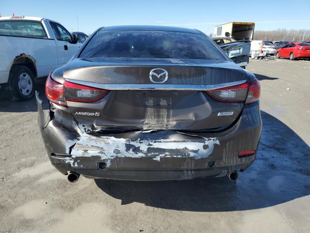 JM1GJ1U54G1448236 - 2016 MAZDA 6 SPORT GRAY photo 6