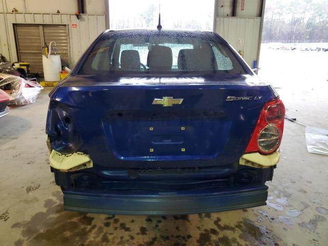 1G1JC5SHXE4223490 - 2014 CHEVROLET SONIC LT BLUE photo 6