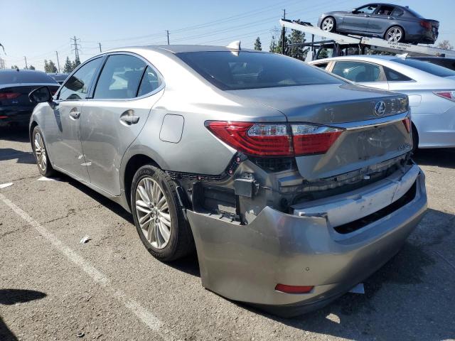 JTHBK1GG6F2164652 - 2015 LEXUS ES 350 SILVER photo 2