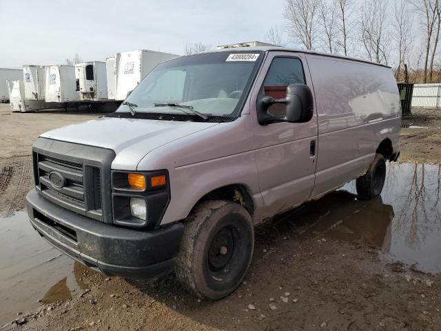 1FTNE24L78DA82465 - 2008 FORD ECONOLINE E250 VAN GRAY photo 1