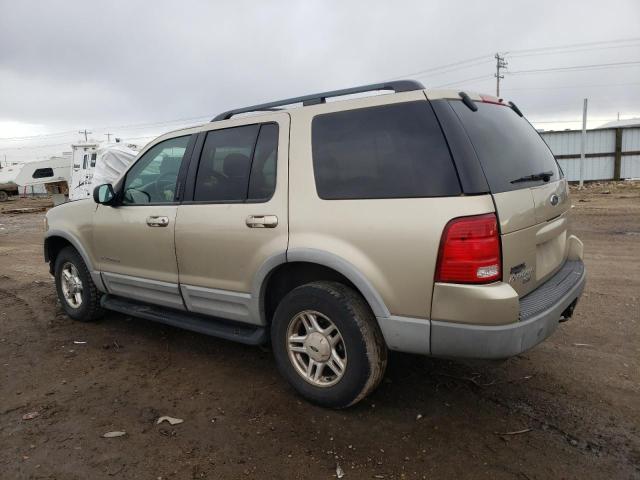 1FMZU73E22UC99025 - 2002 FORD EXPLORER XLT TAN photo 2