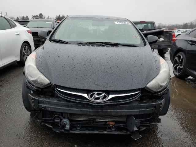 KMHDH4AE7DU497683 - 2013 HYUNDAI ELANTRA GLS BLACK photo 5