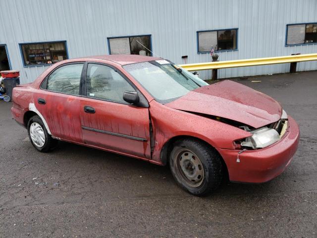 JM1BC1419V0152441 - 1997 MAZDA PROTEGE DX RED photo 4