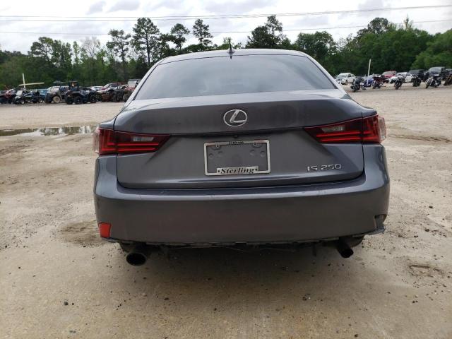 JTHBF1D20E5016619 - 2014 LEXUS IS 250 GRAY photo 6