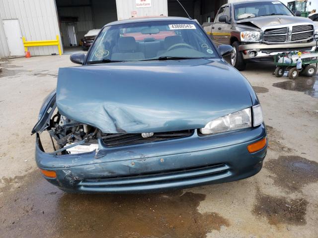 1Y1SK5264SZ101604 - 1995 GEO PRIZM BASE TEAL photo 5