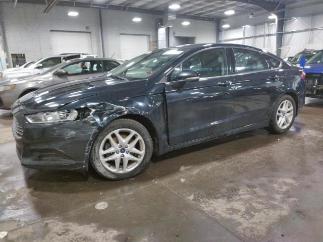 3FA6P0H74ER325058 - 2014 FORD FUSION SE BLACK photo 1