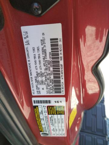 3TYSZ5AN5LT002001 - 2020 TOYOTA TACOMA ACCESS CAB Бордовый фото 13