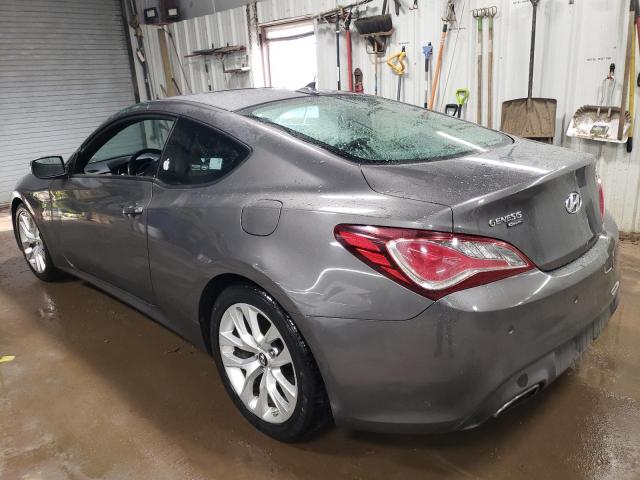 KMHHU6KJ1DU079723 - 2013 HYUNDAI GENESIS CO 3.8L GRAY photo 2