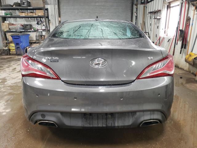 KMHHU6KJ1DU079723 - 2013 HYUNDAI GENESIS CO 3.8L GRAY photo 6