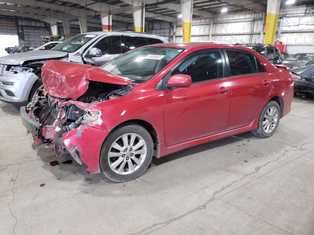 1NXBU4EE2AZ249995 - 2009 TOYOTA CARROLLA BASE RED photo 1