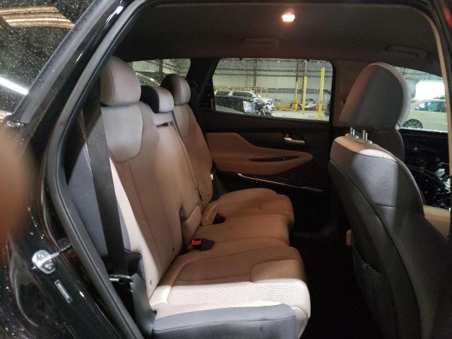 5NMS33AD0LH191006 - 2020 HYUNDAI SANTA FE SEL Սև լուսանկար 10