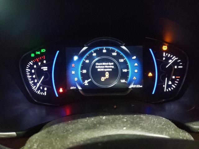 5NMS33AD0LH191006 - 2020 HYUNDAI SANTA FE SEL Սև լուսանկար 9