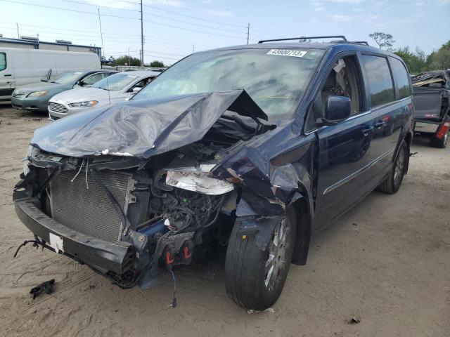 2C4RC1BG3ER198228 - 2014 CHRYSLER TOWN & COU TOURING ლურჯი ფოტო 1