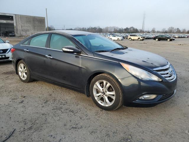 5NPEC4ACXDH610977 - 2013 HYUNDAI SONATA SE BLUE photo 4